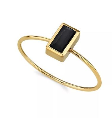 Anello in cristallo di zirconia cubica in oro 14K OEM Anello in strass