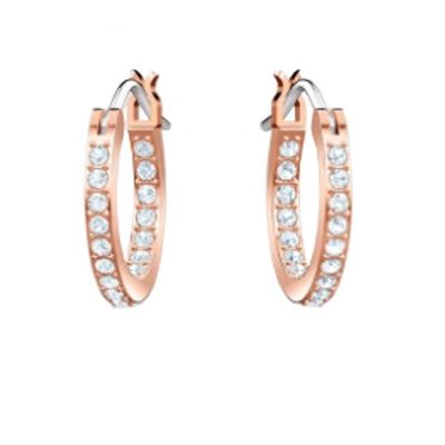 Orecchini Eleganti Blu Bianco Cz 925 Sterling Argento Dangle Orecchini per Donne