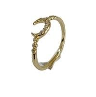 Anello lunare d'argento 925 da uomo con 14k 18k 24k oro dal Brasile 2022