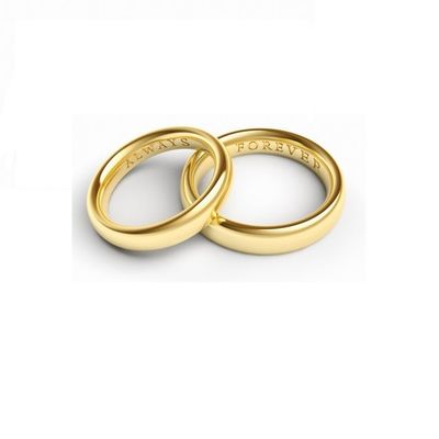 U.S. Size 5 Custom Design Comfort Fit Ornamento Plain Plate Silver Wedding Rings per No Stone