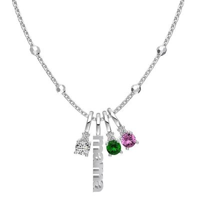 Colletto bianco CZ 4mm 925 d'argento femminile Colletto di pietra zirconico di lusso fai da te