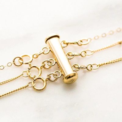 Gioielli in argento sterling 925 Nuovi amuleti in 18 carati in oro