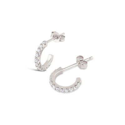 Ricambi in oro 18K mini cubo zircon piccolo anelli a anello aperto con taglio principessa