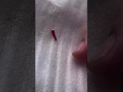 925 Sterling Silver 18k Gold Pink Enamel Band Anelli Per Donne Ragazze